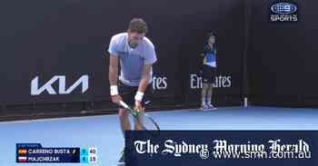 Australian Open Highlights: Pablo Carreno Busta v Kamil Majchrzak