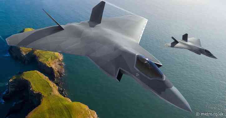 First look at UK’s £12,000,000,000 next generation combat aircraft programme