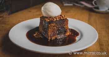 Gordon Ramsay's 10-minute sticky toffee pudding can be made without a oven