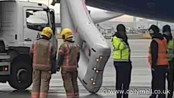 Bungling BA crew accidentally deploy emergency slide, delaying passengers by hours and costing airline £100,000