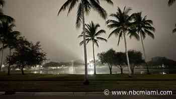 Visibility drops to less than a mile in Homestead during foggy South Florida morning