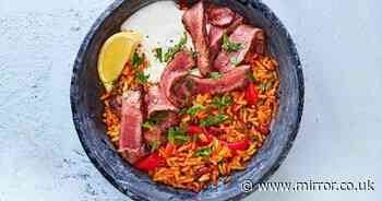 Chef's one-pan 20-minute steak enchilada bowl recipe will help your gut