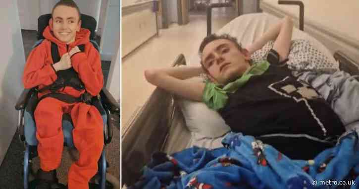 Terminally ill teen left on hospital trolley in corridor for 14 hours