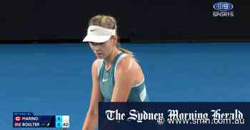 Australian Open Highlights: Rebecca Marino v Katie Boulter