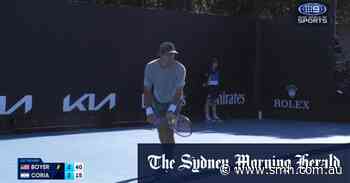 Australian Open Highlights: Tristan Boyer v Federico Coria