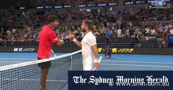 Unheralded Frenchman upsets Aussie favourite