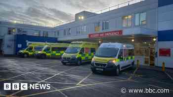 Ambulance staff spend 25,000 hours in A&E queues