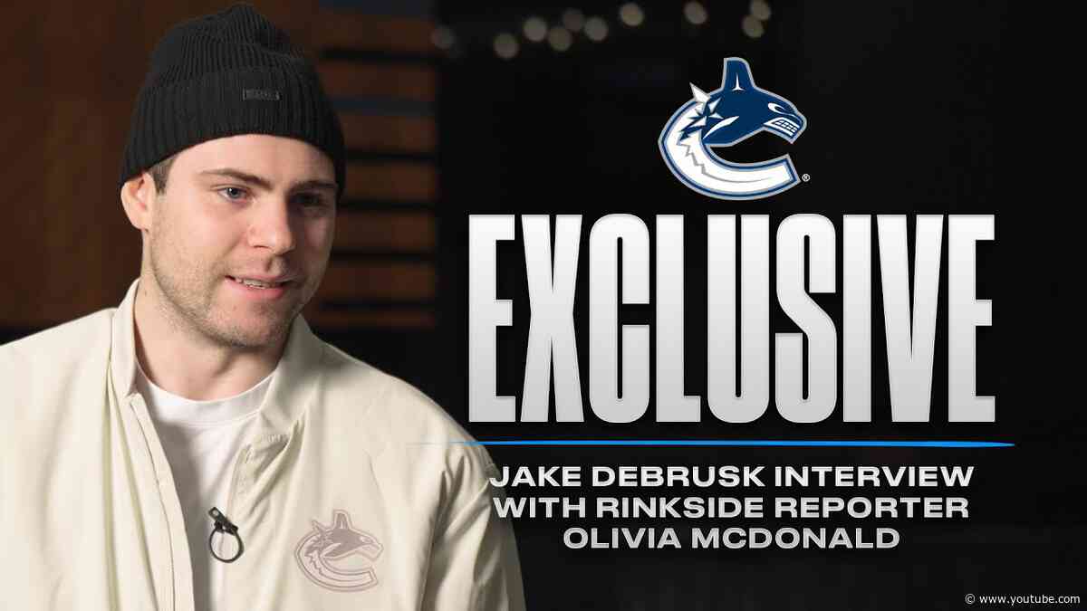 EXCLUSIVE | Jake DeBrusk Interview with Rinkside Reporter Olivia McDonald