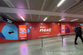 E.ON Next rolls out 'Mind the cap' St Pancras takeover in Total Media OOH campaign