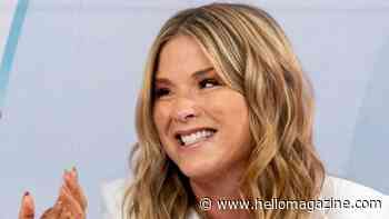 Jenna Bush Hager is a vision in bridal white ensemble as she goes solo on The Today Show