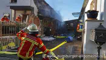 Brand an Wohnhaus in Rennertshofen