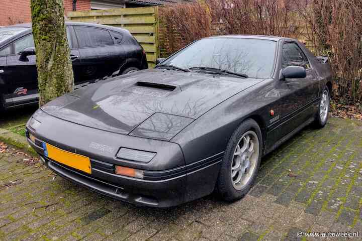 Mazda RX-7 was hartstikke vlot met een 1.3 – In het Wild