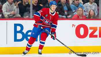 Habs' Heineman out 3-4 weeks after car accident