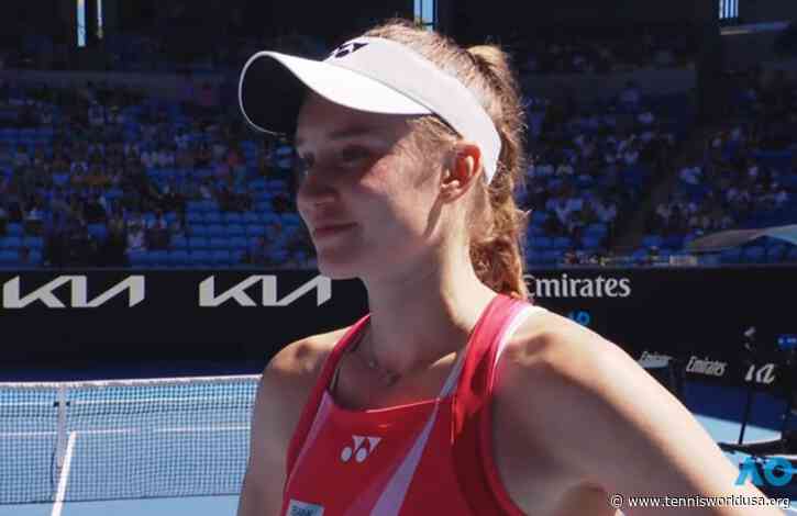 Elena Rybakina 'challenges' Goran Ivanisevic to decide who has the best serve