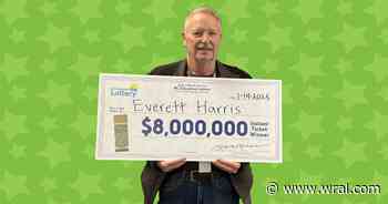 Durham man plans to buy new truck after winning $8M lottery prize