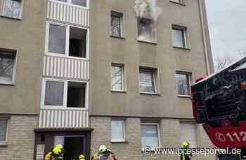 FW-OB: Wohnung bleibt nach Küchenbrand vorerst unbewohnbar