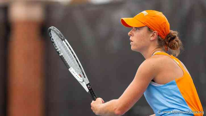 Tennessee closed Texas Invitational with 3 wins in singles and 2 in doubles