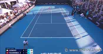 Australian Open star hits shot dubbed ‘best ever’ as tennis crowd goes wild