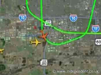 Two planes nearly collide in skies over Phoenix with 400 passengers onboard