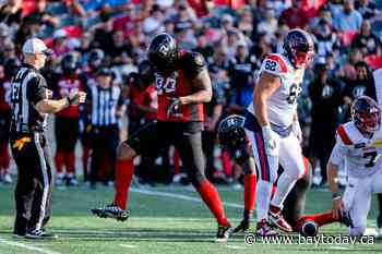 Redblacks sign Canadian defensive lineman Cleyon Laing to one-year extension