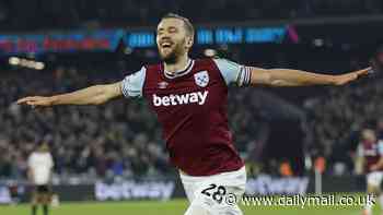 West Ham 3-2 Fulham: Graham Potter wins his first Premier League match as Irons boss as hosts pounce on defensive howlers before holding off late fightback