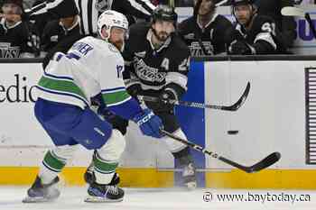 Vancouver Canucks set to get defenceman Hronek back vs. Winnipeg Jets