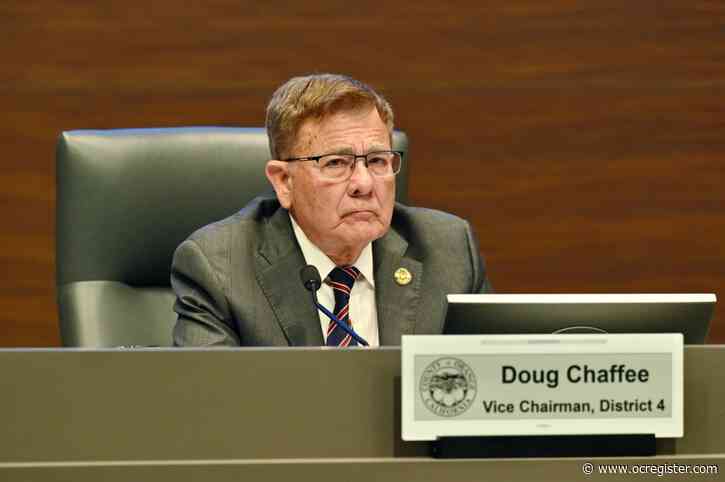 Fourth District’s Doug Chaffee chosen to serve year as Board of Supervisors chairman