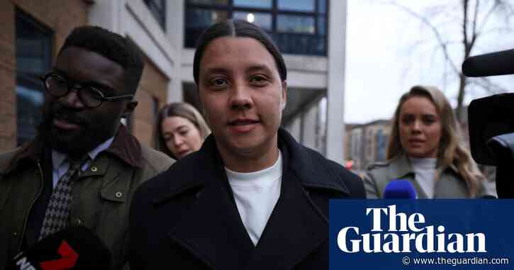 Sam Kerr appears in court charged with alleged racially aggravated harassment – video