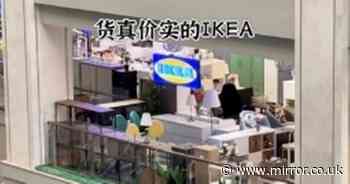 North Korea opens knock-off Ikea store in 'luxury' mall as Swedish firm issues threat