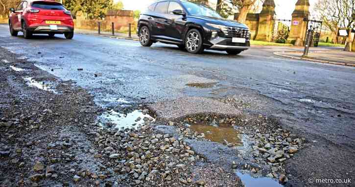 It cost the UK drivers £579,000,000 to repair pothole damage last year