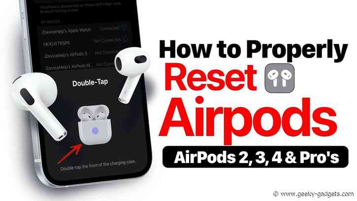 Apple AirPods Reset: Easy Steps to Fix Common Issues