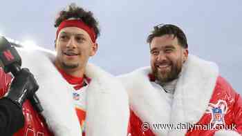 Patrick Mahomes fires off Travis Kelce warning to rivals ahead of Chiefs' first NFL playoff game against Texans