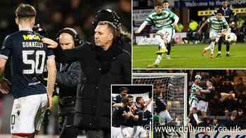 Angry Rodgers hits out at 'soft' defending after Engels penalty salvages point for Celtic