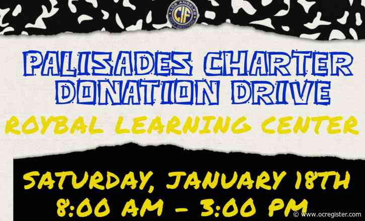 CIF L.A. City Section to host sports equipment drive to benefit Palisades Charter High School