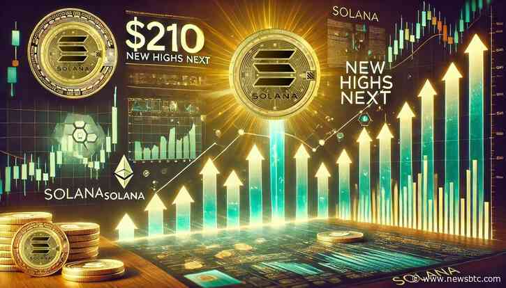 Solana Reclaims Key Levels Amid Market Volatility – Reclaim $210 And New Highs Are Next