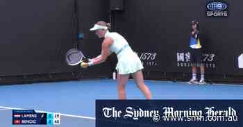 Australian Open Highlights: Suzan Lamens v Belinda Bencic