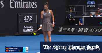 Australian Open Highlights: Laura Siegemund v Zheng Qinwen