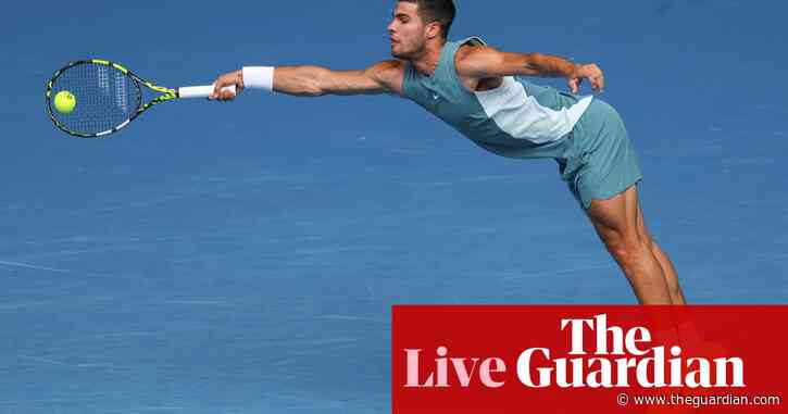 Australian Open 2025: Alcaraz in action as Sabalenka progresses; Djokovic to follow on day four – live