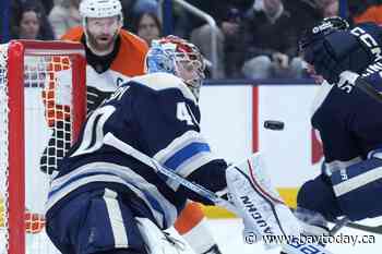 Blue Jackets rally past Flyers 3-2 in shootout for fifth straight win