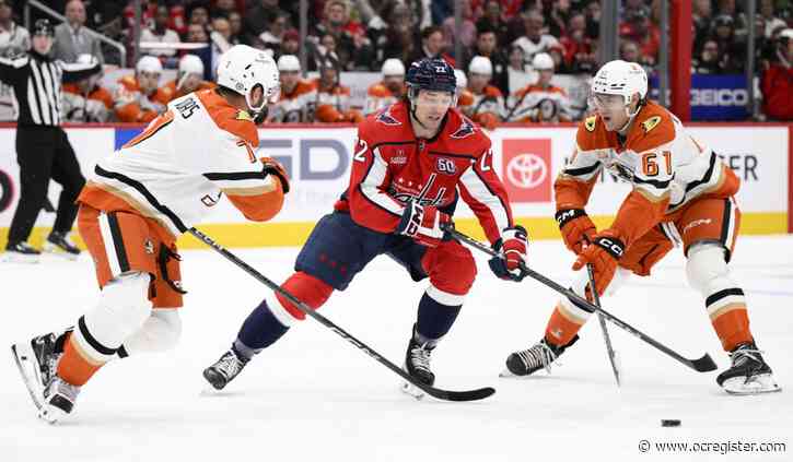 Ducks get Troy Terry back in shutout loss to Capitals