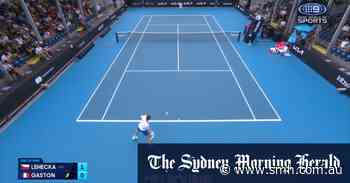 Australian Open Highlights: Jiri Lehecka v Hugo Gaston