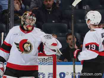 Leevi Merilainen helps save the day as Senators win third straight