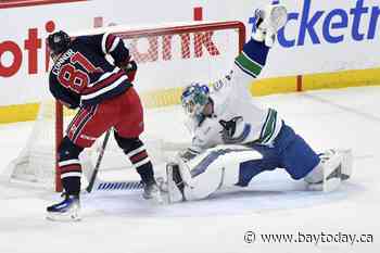 Connor nets hat trick, Jets soar past Canucks 6-1