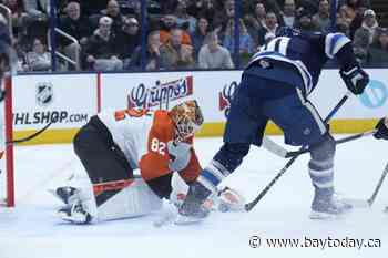 Blue Jackets beat the Flyers in a shootout