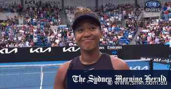 Osaka speaks after second-round win