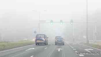 Code geel vanwege dichte mist deze ochtend in grootste deel van het land