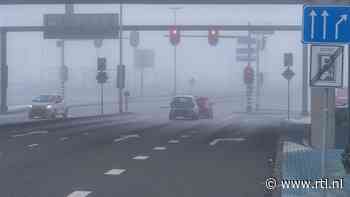 Vanochtend code geel om dichte mist, vanmiddag blijft het grijs