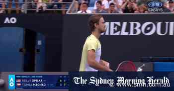 Australian Open Highlights: Reilly Opelka v Tomas Machac