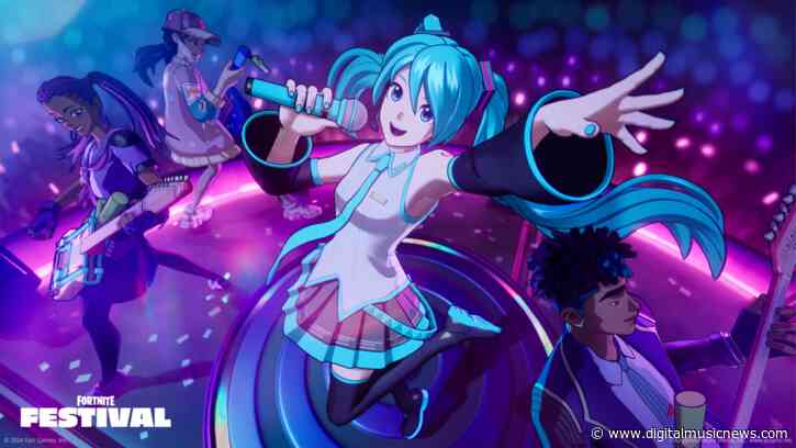 Virtual Artist Hatsune Miku to Headline Fortnite Festival