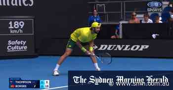 Australian Open Highlights: Jordan Thompson v Nuno Borges